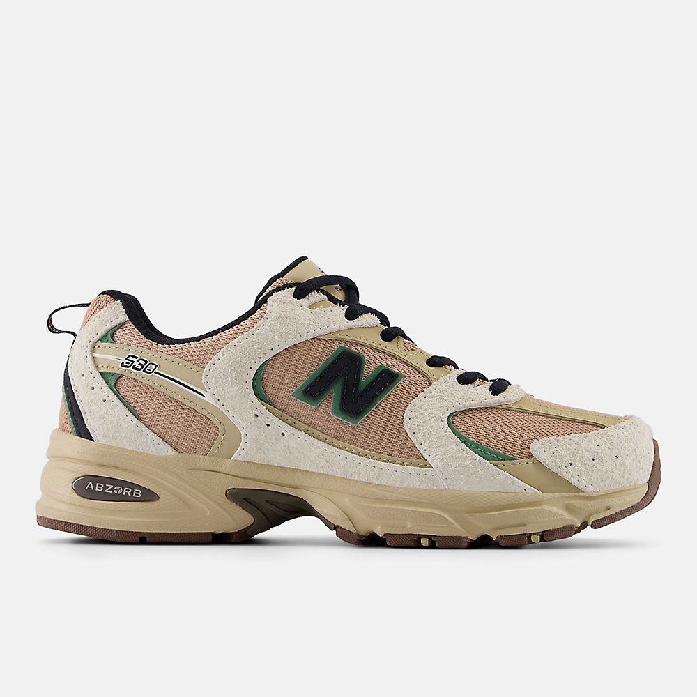 New Balance 530 Shoes Linen with Incense and Flat Taupe